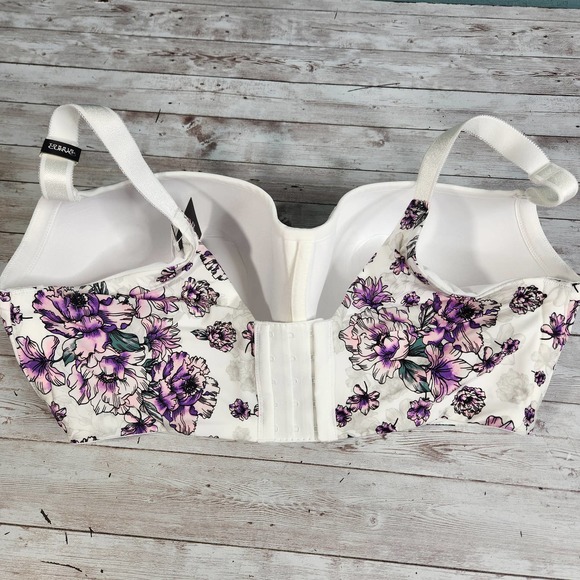 Torrid Balconette Lightly Lined 360 Back Smoothing Bra 44F - Picture 6 of 7